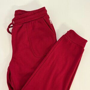 Rae Dunn Red Sweatpants with Pockets